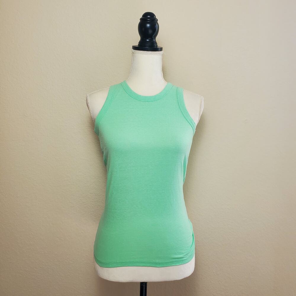 J. Crew Green Tank Top XXS NWT
